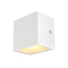SLV 1002033 SITRA CUBE WL, LED outdoor surface-mounted wall and ceiling light, white, IP44, 3000K, 10W - Toplightco