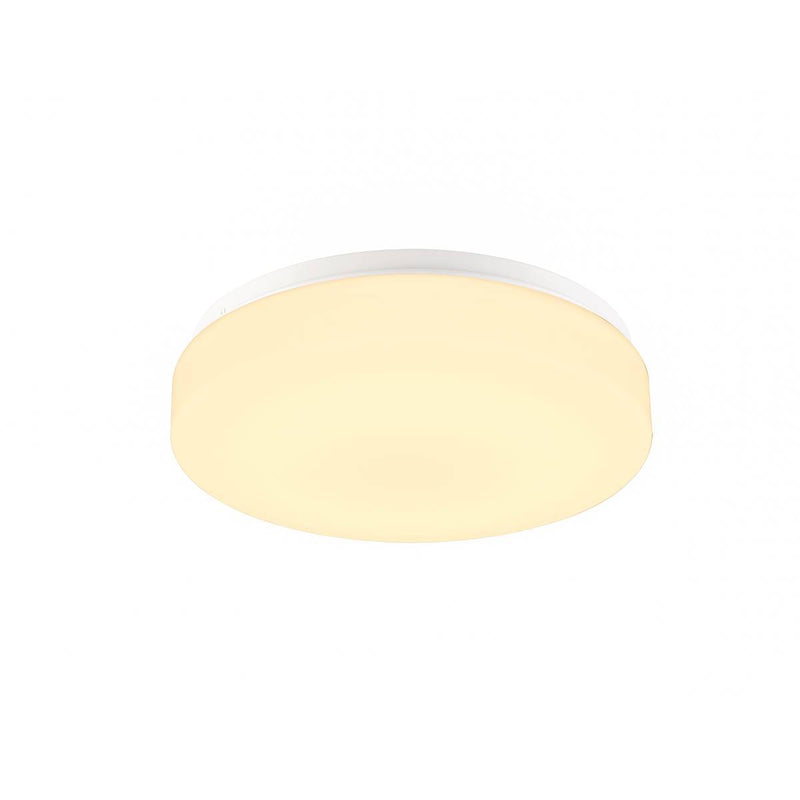 SLV 1002075 LIPSY 30 Drum CW, LED Outdoor surface-mounted wall and ceiling light, white, IP44 3000/4000K - Toplightco