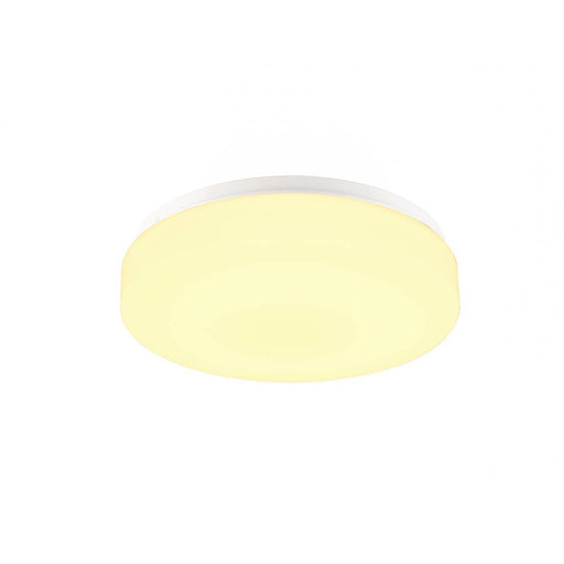 SLV 1002075 LIPSY 30 Drum CW, LED Outdoor surface-mounted wall and ceiling light, white, IP44 3000/4000K - Toplightco