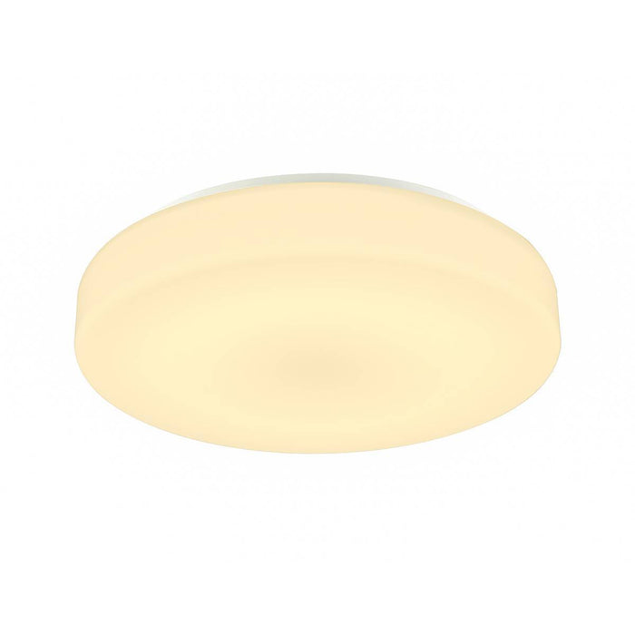 SLV 1002076 LIPSY 40 Drum CW, LED Outdoor surface-mounted wall and ceiling light, white, IP44 3000/4000K - Toplightco