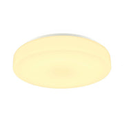 SLV 1002077 LIPSY 50 Drum CW, LED Outdoor surface-mounted wall and ceiling light, white, IP44 3000/4000K - Toplightco