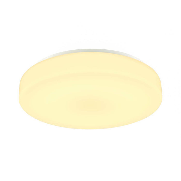 SLV 1002077 LIPSY 50 Drum CW, LED Outdoor surface-mounted wall and ceiling light, white, IP44 3000/4000K - Toplightco
