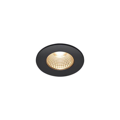 SLV 1002098 PATTA-I, LED outdoor recessed ceiling light, round DL IP65 black 1800-3000K - Toplightco