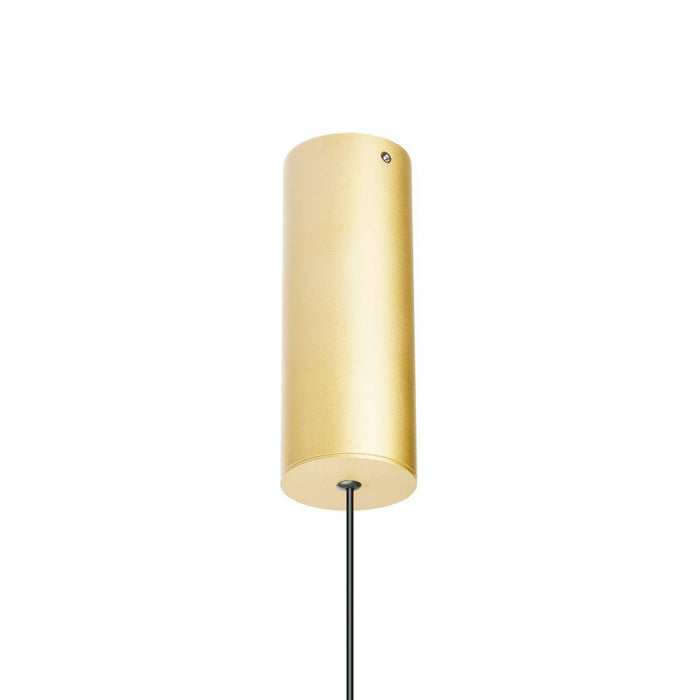 SLV 1002172 HELIA 30 PD, LED indoor pendant, soft gold, 3000K, surface-mounted version - Toplightco