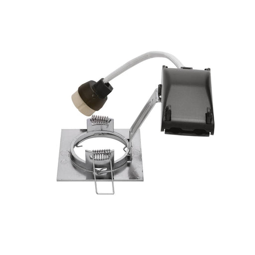 SLV 1002205 PIKA GU10, square, indoor recessed ceiling light, chrome, fixed, max. 50W - Toplightco