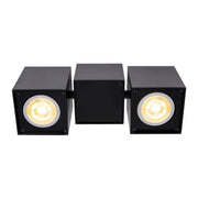 SLV 1002215 ALTRA DICE CL, Indoor surface-mounted wall and ceiling light, double, GU10, black - Toplightco