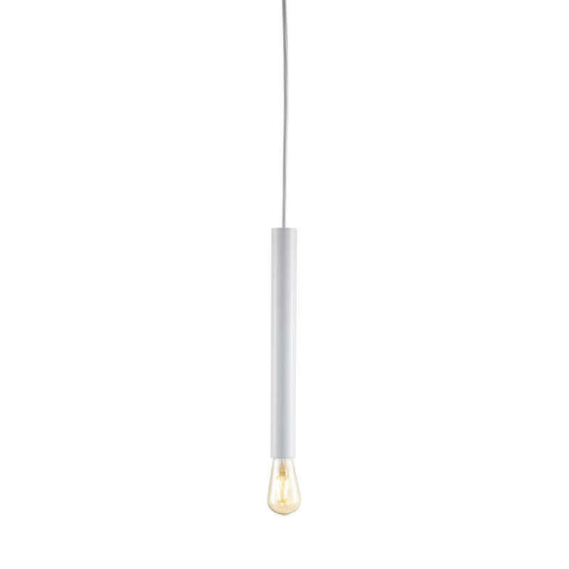 SLV 1002562 FITU PD E27 indoor pendant, white, 5m cable with open cable end - Toplightco