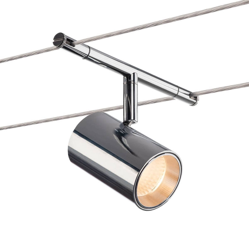 SLV 1002696 TENSEO NOBLO, cable luminaire for low voltage cable system 2700K chrome - Toplightco