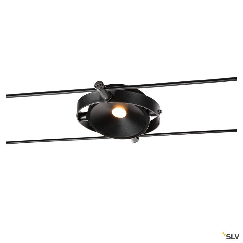 Wire Track Lighting - Black