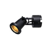 SLV 1002867 NAUTILUS WL GU10 Outdoor surface-mounted wall light black - Toplightco
