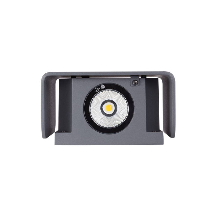 SLV 1002900 MANA OUT Outdoor recessed wall light anthracite 3000K IP65 dimmable - Toplightco