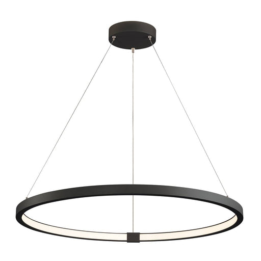 SLV 1002911 PARSEC 80 DALI Indoor LED pendant black 3000/4000K - Toplightco