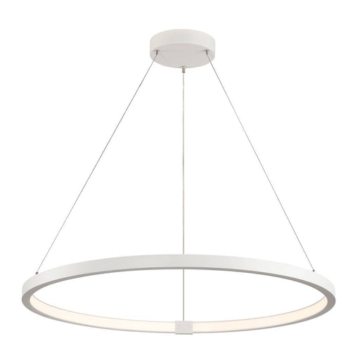 SLV 1002912 PARSEC 80 DALI Indoor LED pendant white 3000/4000K - Toplightco