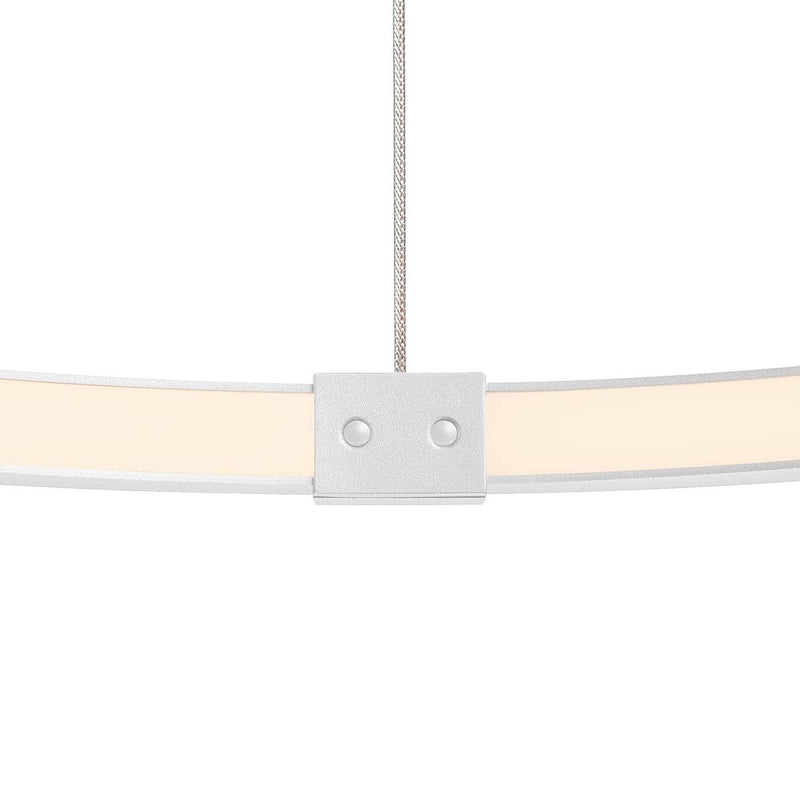 SLV 1002912 PARSEC 80 DALI Indoor LED pendant white 3000/4000K - Toplightco