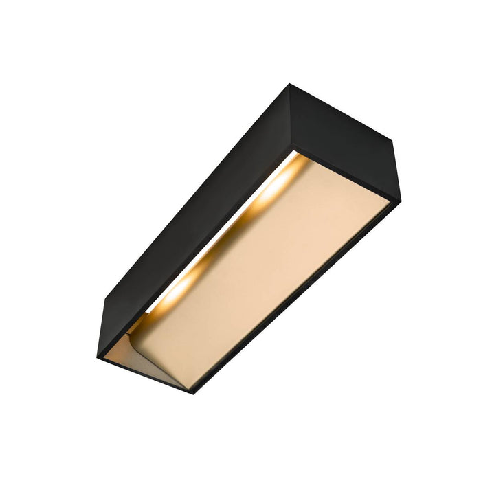 SLV 1002928 LOGS IN L Indoor LED recessed wall light black/brass 2000-3000K DIM-TO-WARM - Toplightco