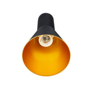 SLV 1002951 PHELIA 130 E27 Indoor pendant black/gold - Toplightco