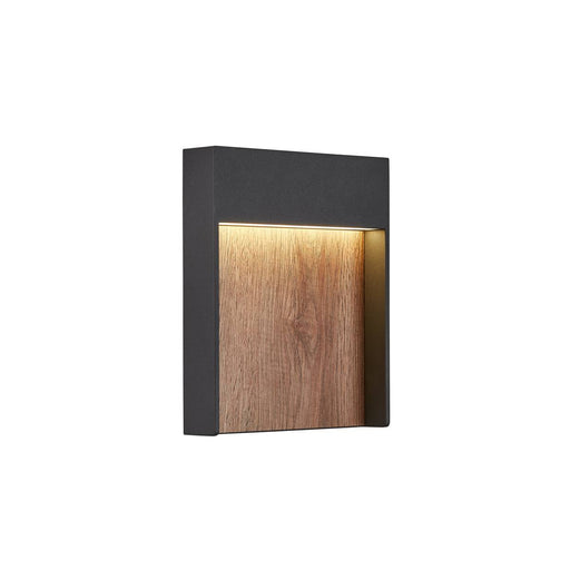 SLV 1002953 FLATT Outdoor LED surface-mounted wall light 3000K IP65 anthracite/brown - Toplightco