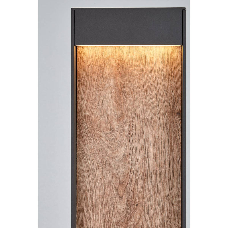 SLV 1002959 FLATT POLE 100 Outdoor LED floor stand 3000K IP65 anthracite/brown - Toplightco