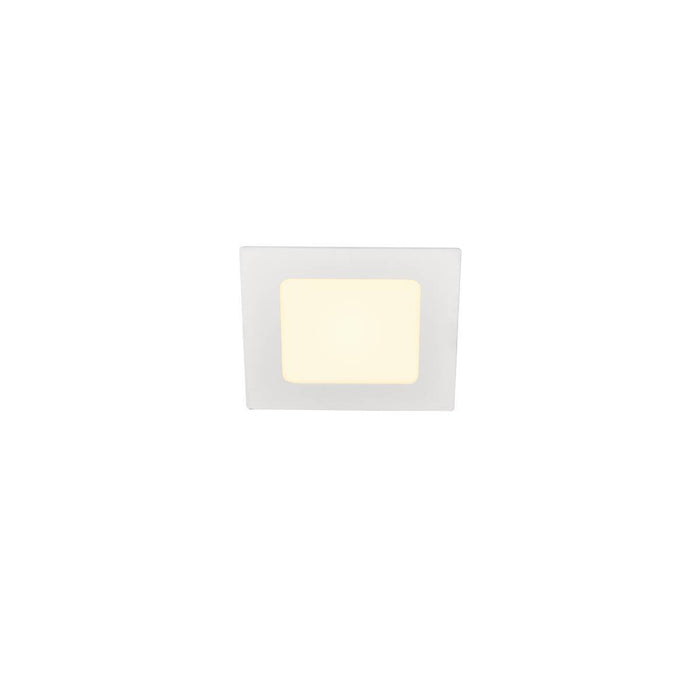SLV 1003011 SENSER 12 Indoor LED recessed ceiling light square white 3000K - Toplightco