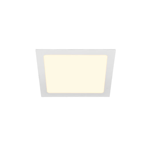 SLV 1003013 SENSER 24 Indoor LED recessed ceiling light square white 3000K - Toplightco