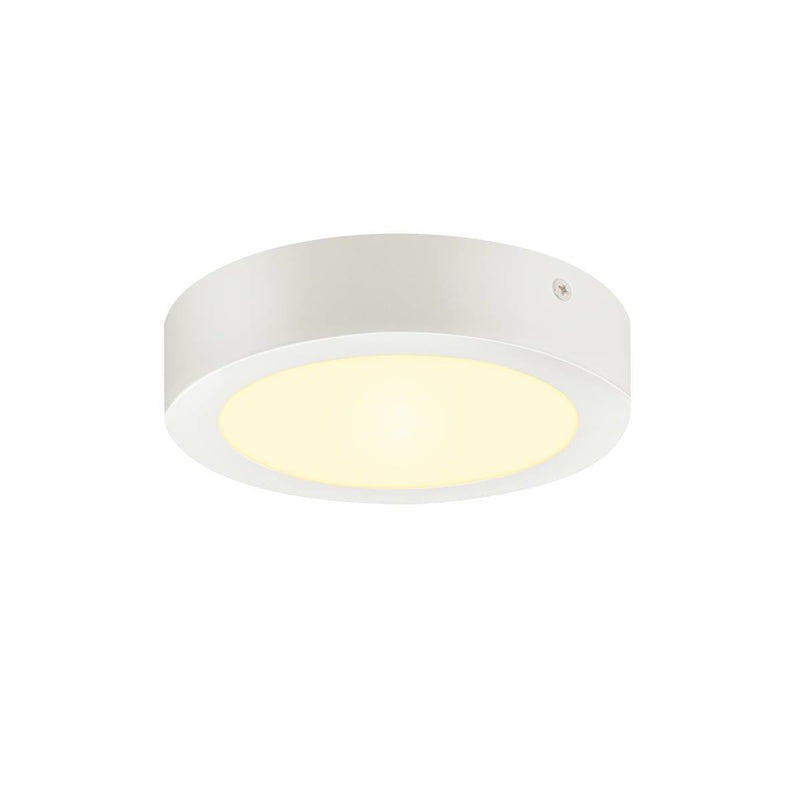 SLV 1003015 SENSER 18 Indoor LED surface-mounted ceiling light round white 3000K - Toplightco