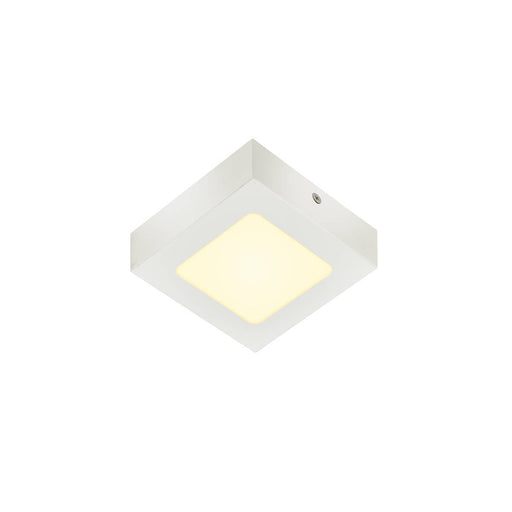 SLV 1003017 SENSER 12, Indoor LED surface-mounted ceiling light square white 3000K - Toplightco