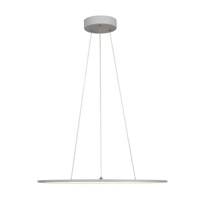 SLV 1003046 PANEL 60 DALI Indoor LED pendants round grey 3000K - Toplightco