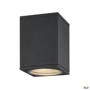 Enola Square S Outdoor Led Surface-mounted Ceiling Light Anthracite Cct 3000/4000k - Toplightco