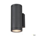 Enola Round Up/down M Outdoor Led Surface-mounted Wall Light Anthracite Cct 3000/4000k - Toplightco