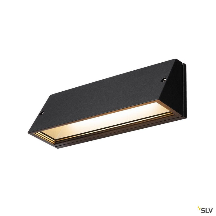 Pema® Outdoor Led Surface-mounted Wall Light Black Cct Switch 3000/4000k - Toplightco
