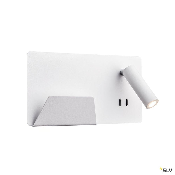 Somnila Spot Indoor Led Surface-mounted Wall Light 3000k White Version Left Incl. Usb Connection - Toplightco