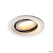 Numinos Dl M, Indoor Led Recessed Ceiling Light White/white 3000k 55° Gimballed, Rotating And Pivoting - Toplightco