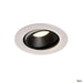 Numinos Dl L, Indoor Led Recessed Ceiling Light White/black 4000k 40° Gimballed, Rotating And Pivoting - Toplightco