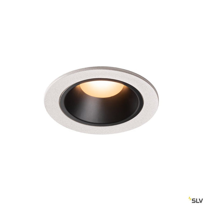 Numinos Dl S, Indoor Led Recessed Ceiling Light White/black 2700k 40° - Toplightco