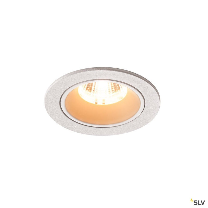 Numinos Dl S, Indoor Led Recessed Ceiling Light White/white 2700k 55° - Toplightco