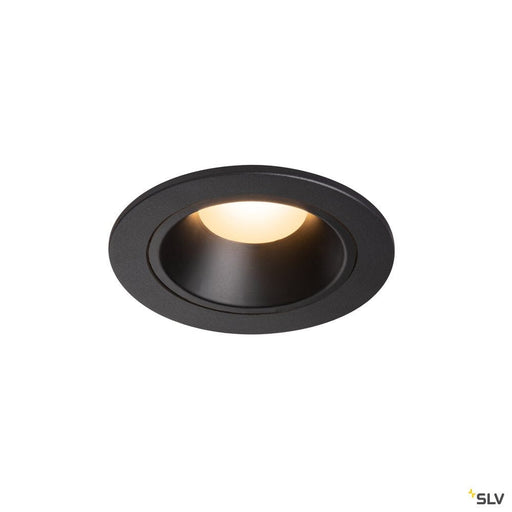 Numinos Dl S, Indoor Led Recessed Ceiling Light Black/black 3000k 40° - Toplightco