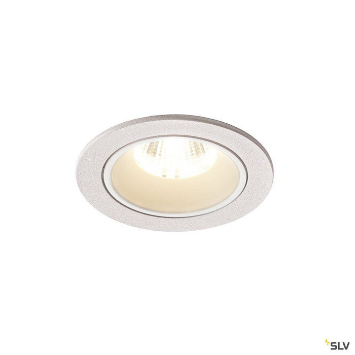 Numinos Dl S, Indoor Led Recessed Ceiling Light White/white 4000k 55° - Toplightco