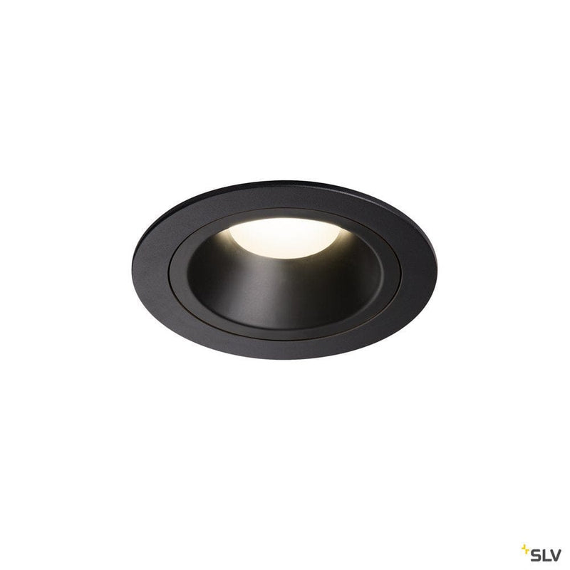 Numinos Dl M, Indoor Led Recessed Ceiling Light Black/black 4000k 55° - Toplightco