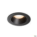 Numinos Dl L, Indoor Led Recessed Ceiling Light Black/black 3000k 55° - Toplightco
