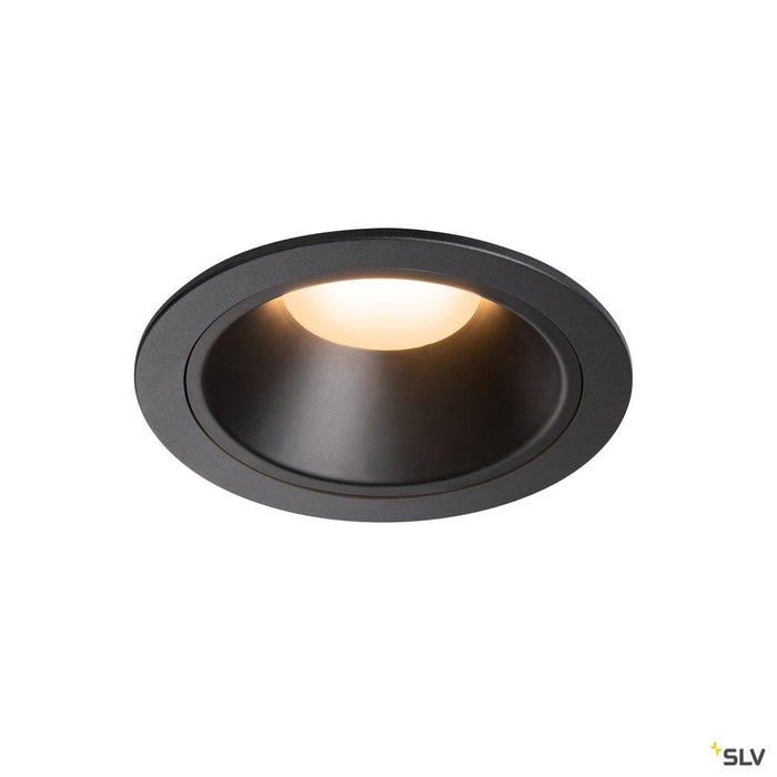 Numinos Dl Xl, Indoor Led Recessed Ceiling Light Black/black 2700k 55° - Toplightco
