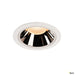 Numinos Dl Xl, Indoor Led Recessed Ceiling Light White/chrome 2700k 40° - Toplightco