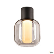 Ovalisk Cl, Led Outdoor Ceiling-mounted Ceiling Light Anthracite Cct Switch 3000/4000k - Toplightco