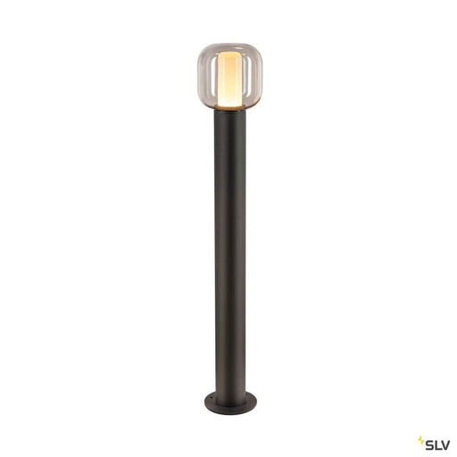 Ovalisk 100 Fl, Outdoor Led Free-standing Light Anthracite Cct Switch 3000/4000k - Toplightco