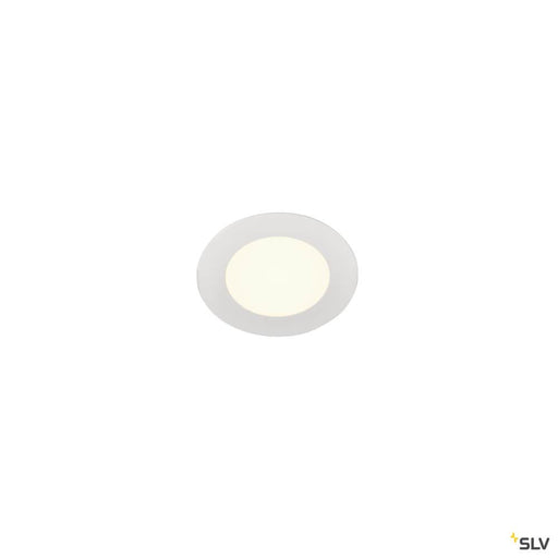Senser 12 Dl, Indoor Led Recessed Ceiling Light Round White 4000k - Toplightco