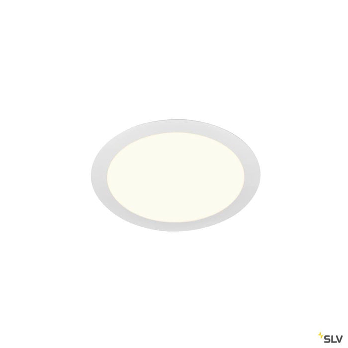 Senser 24 Dl, Indoor Led Recessed Ceiling Light Round White 4000k - Toplightco