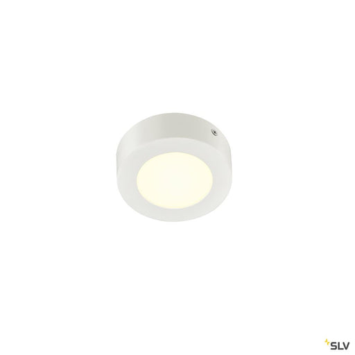 Senser 12 Cw, Indoor Led Wall And Ceiling-mounted Light Round White 4000k - Toplightco