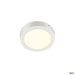 Senser 18 Cw, Indoor Led Wall And Ceiling-mounted Light Round White 4000k - Toplightco