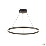One 80 Pd Dali Up/down, Indoor Led Pendant Light Black Cct Switch 2700/3000k - Toplightco
