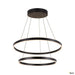 One Double Pd Dali Up/down, Indoor Led Pendant Light Black Cct Switch 2700/3000k - Toplightco