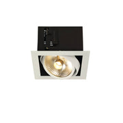 SLV 115541 KADUX 1 ES111 downlight, square , matt white, max. 50W - Toplightco